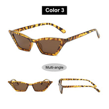 Carica l'immagine nel visualizzatore di Gallery, Sexy Cat Eye Retro Sunglasses Small Triangle Sunglasses Female Shades Ladies Trending Streetwear Eyewear UV400 Eyewear
