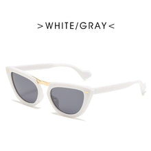 Load image into Gallery viewer, Sexy Cat Eye Retro Sunglasses Women Small Triangle Sun Glasses Female Shades Ladies Trending Streetwear Eyewear UV400 Eyeglasses