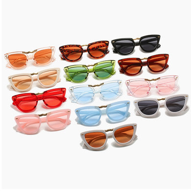 Sexy Cat Eye Retro Sunglasses Women Small Triangle Sun Glasses Female Shades Ladies Trending Streetwear Eyewear UV400 Eyeglasses