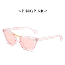 Load image into Gallery viewer, Sexy Cat Eye Retro Sunglasses Women Small Triangle Sun Glasses Female Shades Ladies Trending Streetwear Eyewear UV400 Eyeglasses