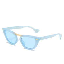 Load image into Gallery viewer, Sexy Cat Eye Retro Sunglasses Women Small Triangle Sun Glasses Female Shades Ladies Trending Streetwear Eyewear UV400 Eyeglasses