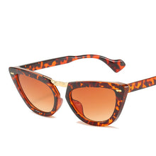 Load image into Gallery viewer, Sexy Cat Eye Retro Sunglasses Women Small Triangle Sun Glasses Female Shades Ladies Trending Streetwear Eyewear UV400 Eyeglasses