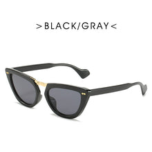 Load image into Gallery viewer, Sexy Cat Eye Retro Sunglasses Women Small Triangle Sun Glasses Female Shades Ladies Trending Streetwear Eyewear UV400 Eyeglasses