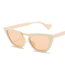 Load image into Gallery viewer, Sexy Cat Eye Retro Sunglasses Women Small Triangle Sun Glasses Female Shades Ladies Trending Streetwear Eyewear UV400 Eyeglasses