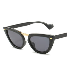 Load image into Gallery viewer, Sexy Cat Eye Retro Sunglasses Women Small Triangle Sun Glasses Female Shades Ladies Trending Streetwear Eyewear UV400 Eyeglasses