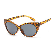 Load image into Gallery viewer, Sexy Cat Eye Sunglasses Women Brand Designer Mirror Black Triangle Sun Glasses Female Shades For Ladies UV400