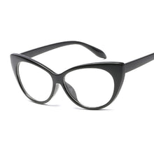 Load image into Gallery viewer, Sexy Cat Eye Sunglasses Women Brand Designer Mirror Black Triangle Sun Glasses Female Shades For Ladies UV400