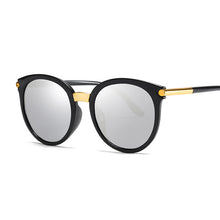 Load image into Gallery viewer, Sexy Cat Eye Sunglasses Women Brand Designer Mirror Sun Glasses Female Round Lens Shades for Ladies Eyewear UV400