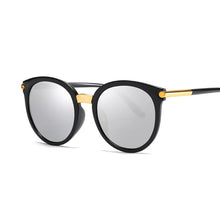Load image into Gallery viewer, Sexy Cat Eye Sunglasses Women Brand Designer Mirror Sun Glasses Female Round Lens Shades for Ladies Eyewear UV400