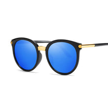 Load image into Gallery viewer, Sexy Cat Eye Sunglasses Women Brand Designer Mirror Sun Glasses Female Round Lens Shades for Ladies Eyewear UV400