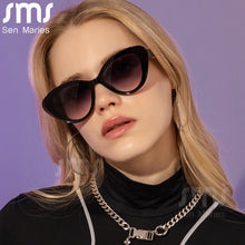 Load image into Gallery viewer, Sexy Cat Eye Sunglasses Women Gradient Shades UV400 Diving Sun Glasses Men Female Eyewear Vintage Eyeglasses