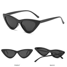 Load image into Gallery viewer, Sexy Cat Eye Sunglasses Women's 2023 Brand design Snglasse okulary Ladies Female Vintage Sun glasses UV400 Oculos de sol