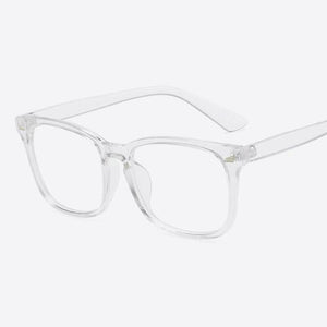Sexy Purple Spectacle Frame Square Glasses Frame Clear Lens Myopia Nerd Black Sunglasses Fake Designer Eyeglasses Frames Women
