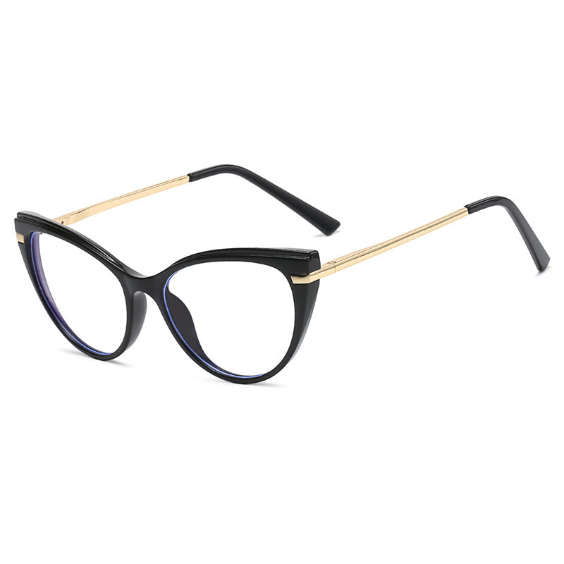 Sexy Red Cat Eye Glasses Frames Women Anti Blue Light Eyeglasses Computer Eyewear Optical Myopia Frame Spectacle Frames Unisex