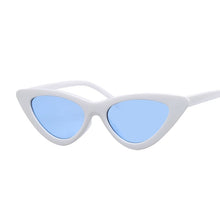 Load image into Gallery viewer, Sexy Red Cat Eye Sunglasses Women Shades Famous Brand  Designer Trendy Sun Glasses Female Small White Black Points