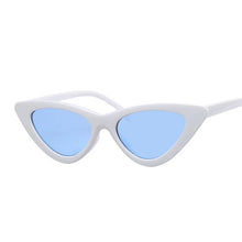 Load image into Gallery viewer, Sexy Red Cat Eye Sunglasses Women Shades Famous Brand  Designer Trendy Sun Glasses Female Small White Black Points