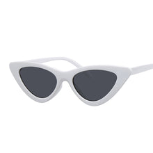 Load image into Gallery viewer, Sexy Red Cat Eye Sunglasses Women Shades Famous Brand  Designer Trendy Sun Glasses Female Small White Black Points