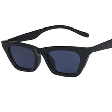 Load image into Gallery viewer, Sexy Retro Cat Eye Sunglasses Women Trendy 2023 Brand Designer Small Black Green Vintage Rectangle Sun Glasses Female Traveling