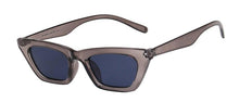 Load image into Gallery viewer, Sexy Retro Cat Eye Sunglasses Women Trendy 2023 Brand Designer Small Black Green Vintage Rectangle Sun Glasses Female Traveling