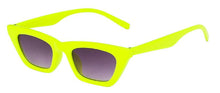 Load image into Gallery viewer, Sexy Retro Cat Eye Sunglasses Women Trendy 2023 Brand Designer Small Black Green Vintage Rectangle Sun Glasses Female Traveling
