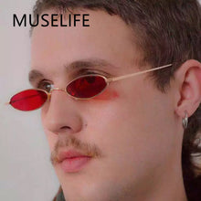 Load image into Gallery viewer, Sexy Small Vintage Cat Eye Sunglasses Men Vintage Red Black Sun Glasses Female Ladies Cateyes Sunglass 2023 Retro Glasses