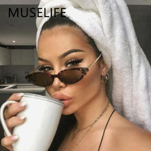 Load image into Gallery viewer, Sexy Small Vintage Cat Eye Sunglasses Women Vintage Red Black Sun Glasses Female Ladies Cateyes Sunglass 2023 Retro Glasses