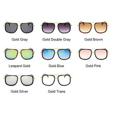 Load image into Gallery viewer, Sexy Square Sunglasses Men Women  Brand Designer Vintage Gradient Glasses Retro Sun Glasses Female Fashion