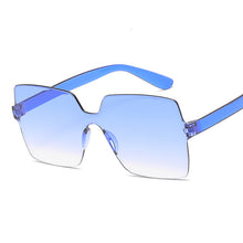Load image into Gallery viewer, Sexy Square Sunglasses Women Brand Designer Small Triangle Vintage Sun Glasses Female Retro Cateye Eyewear Black