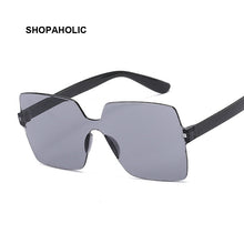Load image into Gallery viewer, Sexy Square Sunglasses Women Brand Designer Small Triangle Vintage Sun Glasses Female Retro Cateye Eyewear Black