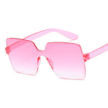 Load image into Gallery viewer, Sexy Square Sunglasses Women Brand Designer Small Triangle Vintage Sun Glasses Female Retro Cateye Eyewear Black