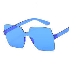 Load image into Gallery viewer, Sexy Square Sunglasses Women Brand Designer Small Triangle Vintage Sun Glasses Female Retro Cateye Eyewear Black