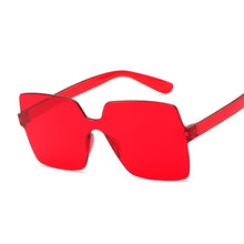 Load image into Gallery viewer, Sexy Square Sunglasses Women Brand Designer Small Triangle Vintage Sun Glasses Female Retro Cateye Eyewear Black
