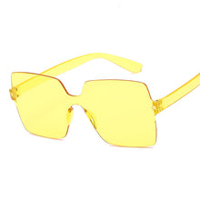 Load image into Gallery viewer, Sexy Square Sunglasses Women Brand Designer Small Triangle Vintage Sun Glasses Female Retro Cateye Eyewear Black