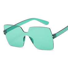 Load image into Gallery viewer, Sexy Square Sunglasses Women Brand Designer Small Triangle Vintage Sun Glasses Female Retro Cateye Eyewear Black