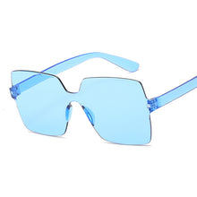 Load image into Gallery viewer, Sexy Square Sunglasses Women Brand Designer Small Triangle Vintage Sun Glasses Female Retro Cateye Eyewear Black