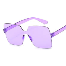 Load image into Gallery viewer, Sexy Square Sunglasses Women Brand Designer Small Triangle Vintage Sun Glasses Female Retro Cateye Eyewear Black