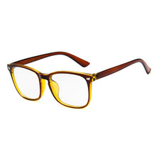 Load image into Gallery viewer, Sexy Vintage Spectacle Womens Square Glasses Frame Computer Gaming Clear Lens Anti-UV Anti Blue Light Rivet Eyeglasses man O327