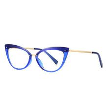 Load image into Gallery viewer, Sexy Women Cat Eye Anti Blue Light Optical Glasses Frames TR90 Computer Eyeglasses Blue Light Blocking Eyewear
