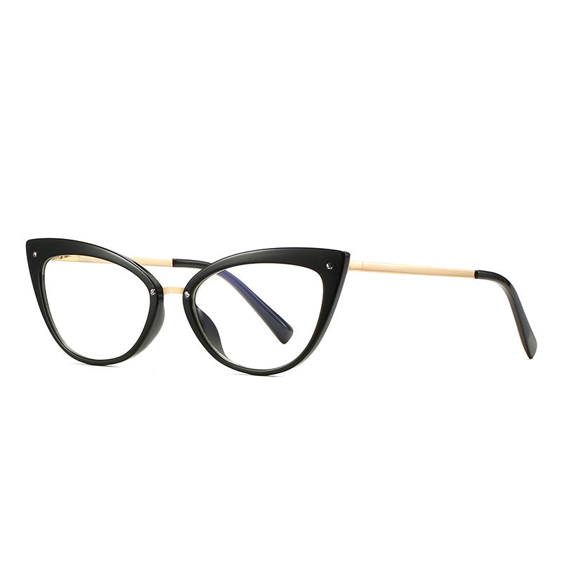 Sexy Women Cat Eye Anti Blue Light Optical Glasses Frames TR90 Computer Eyeglasses Blue Light Blocking Eyewear