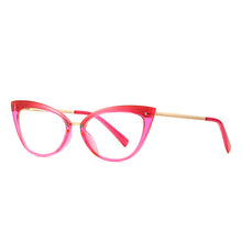 Load image into Gallery viewer, Sexy Women Cat Eye Anti Blue Light Optical Glasses Frames TR90 Computer Eyeglasses Blue Light Blocking Eyewear