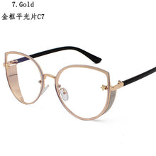 Load image into Gallery viewer, Sexy ladies Cat eye Women's sunglasses  Rimless Brand shades glasses female sunglasses oculos vintage