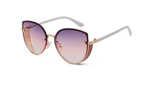 Load image into Gallery viewer, Sexy ladies Cat eye Women's sunglasses  Rimless Brand shades glasses female sunglasses oculos vintage