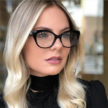 Load image into Gallery viewer, Sexy optical glasses woman vintage sun glasses brand designer female spectacles frame eyeglasses clear cateye style red shades