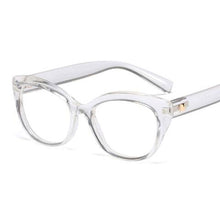 Load image into Gallery viewer, Sexy optical glasses woman vintage sun glasses brand designer female spectacles frame eyeglasses clear cateye style red shades