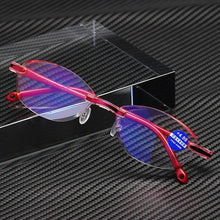 Carica l&#39;immagine nel visualizzatore di Gallery, Shatar Anti Blue Light Ultra Light Diamond Trimming Reading Glasses For Men Women Comfortable Anti Fatigue Prescription Glasses