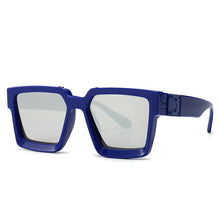 Carica l'immagine nel visualizzatore di Gallery, Shield Square Sunglasses Mens 2023  Designer Sun Glasses Female Brand Designe Gradient Color Eyeglasses Oculos UV400