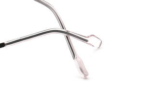 Silicone Alloy Glasses Frame Men Square Optical Prescription Eyeglasses 2023 ULTEM Metal Myopia Glasses Frame Eyewear