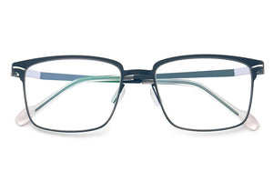Silicone Alloy Glasses Frame Men Square Optical Prescription Eyeglasses 2023 ULTEM Metal Myopia Glasses Frame Eyewear