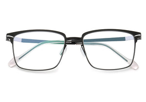 Silicone Alloy Glasses Frame Men Square Optical Prescription Eyeglasses 2023 ULTEM Metal Myopia Glasses Frame Eyewear