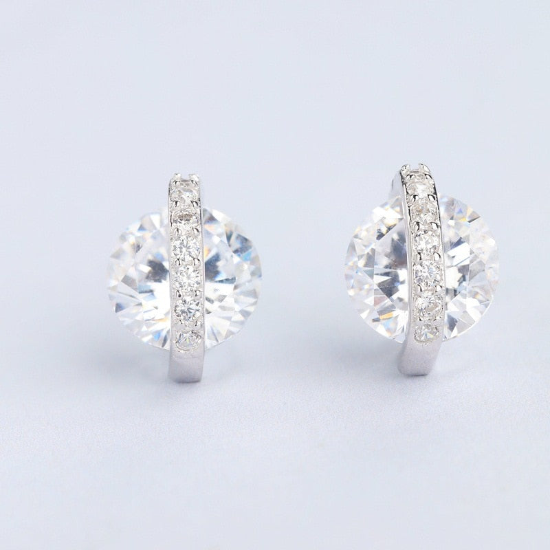 Silver Jewelry Wholesale Tremella Nail Fashion Earrings Shine Joker Female In Japanese And Korean Silver Ears Hanging